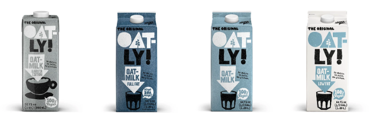 Oatly Cartons